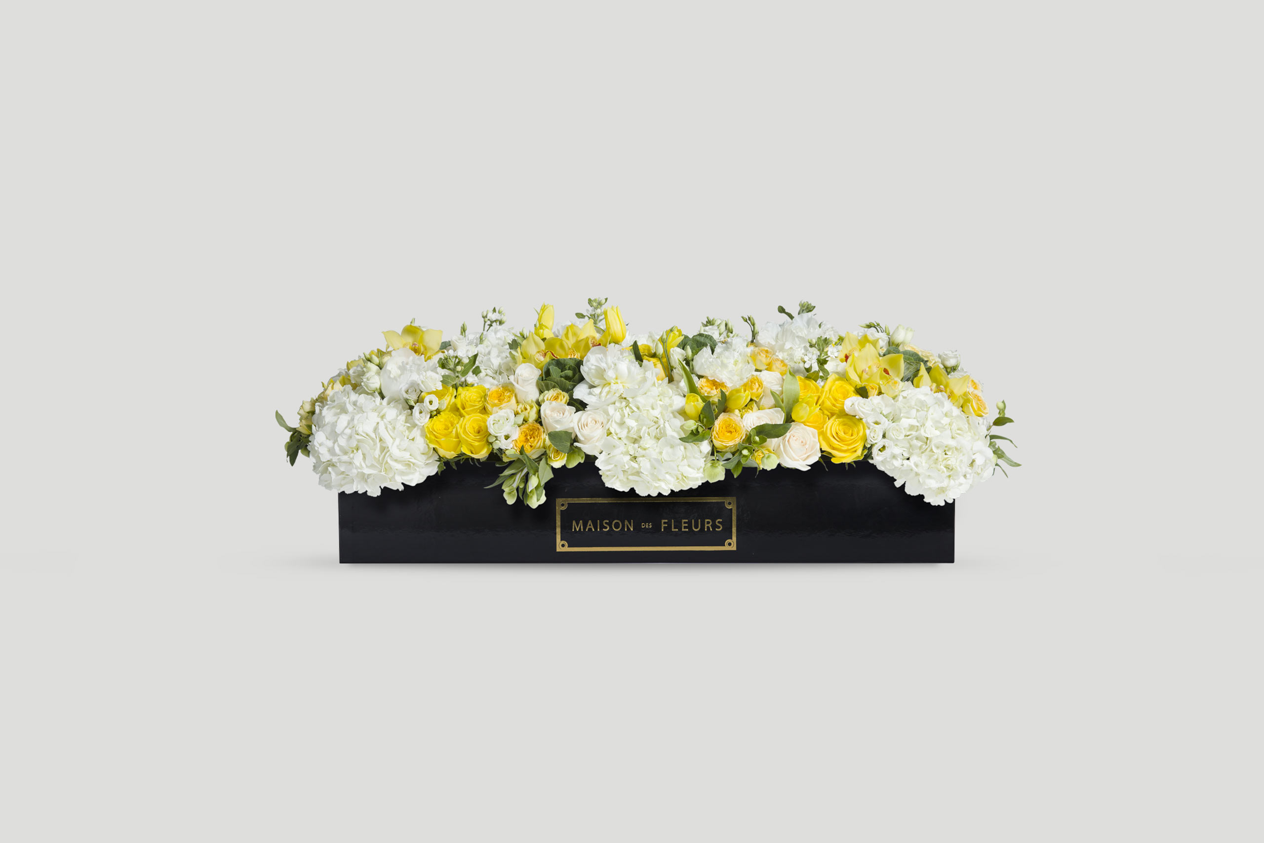 Summer Daze - White and Yellow fresh flowers